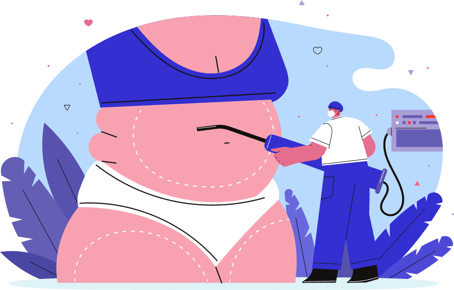 weight loss Bariatric Surgery fat suck