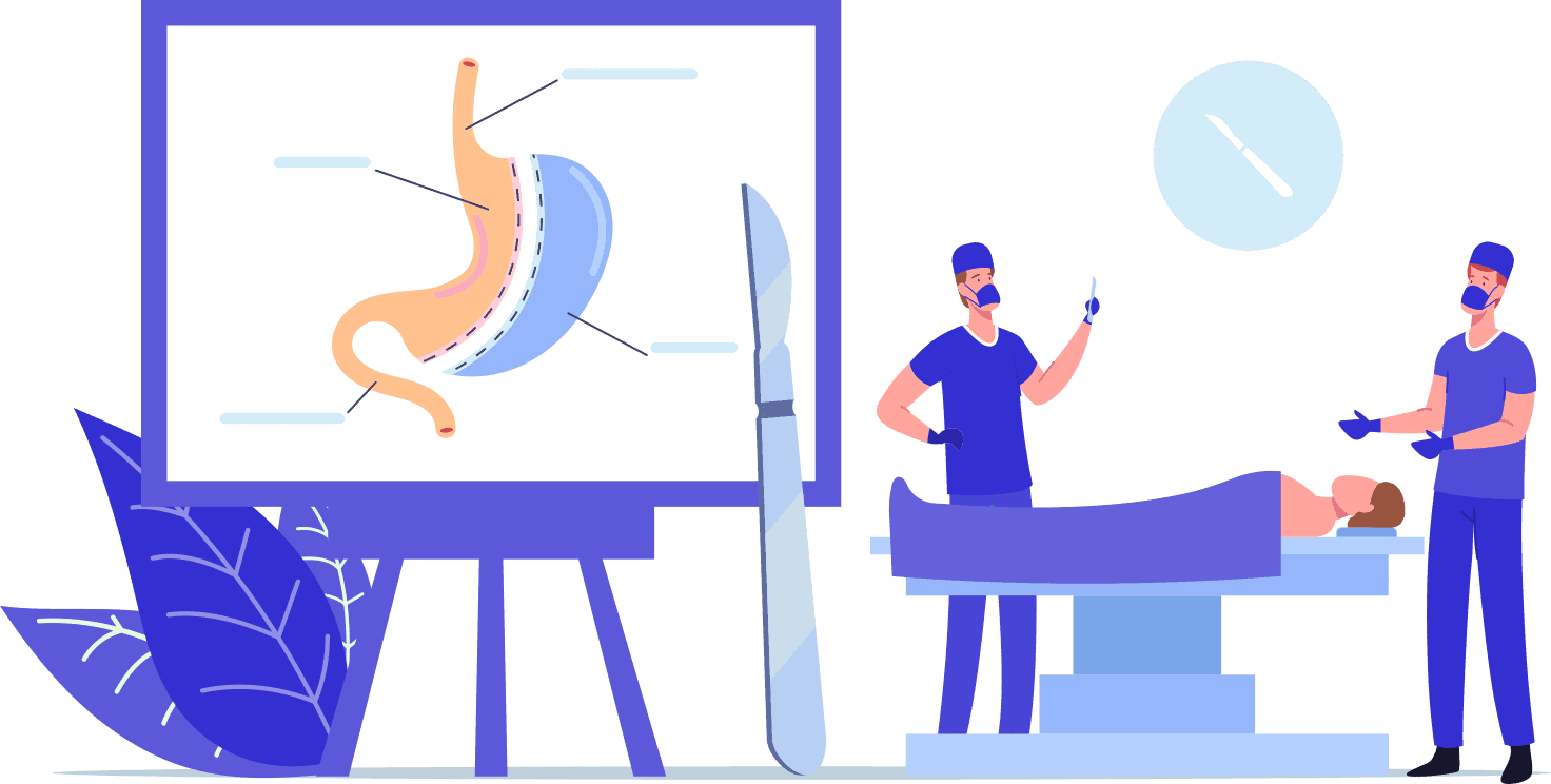 Laparoscopic Gastric Sleeve Surgery -Procedure